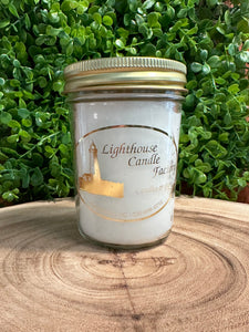 White Tea & Ginger 8 oz Jelly Jar Candle