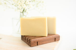 "Bliss Unscented" Fragrance Free Oatmeal, Milk, and Honey Goat's Milk  Soap