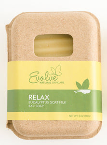 Relax Eucalyptus Goat's Milk Bar Soap